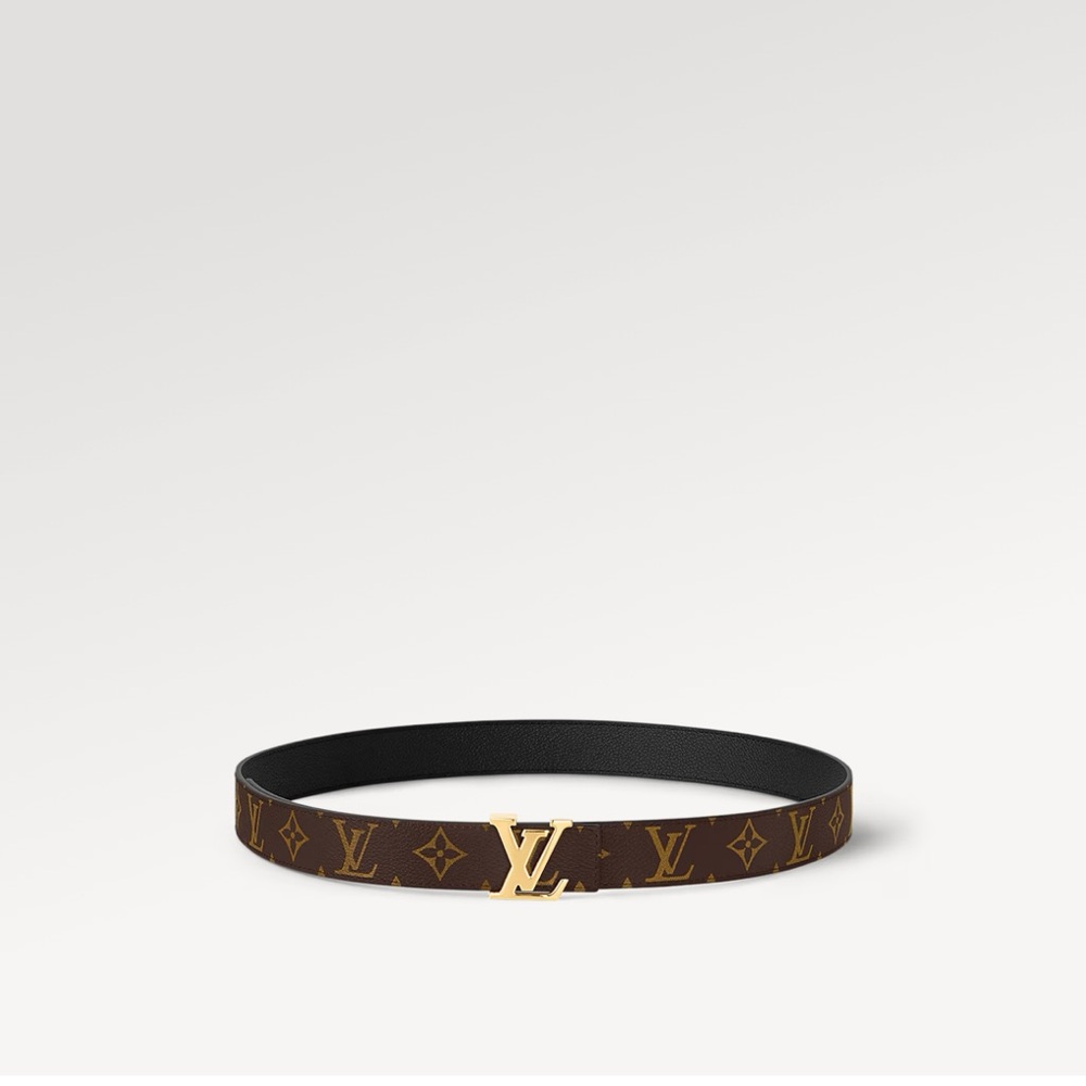 Louis Vuitton LV Initiales 30 mm Monogram Belt 85 cm